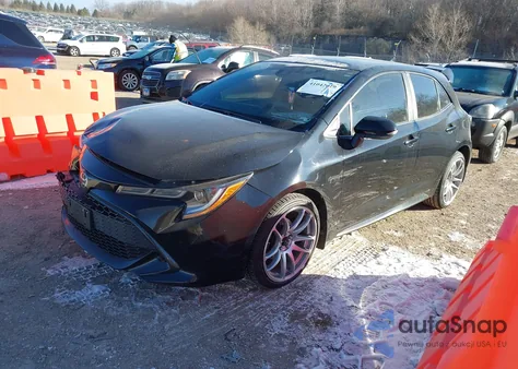 2019 Toyota Corolla Se из США, поврежденный, VIN JTNK4RBE5K3006805